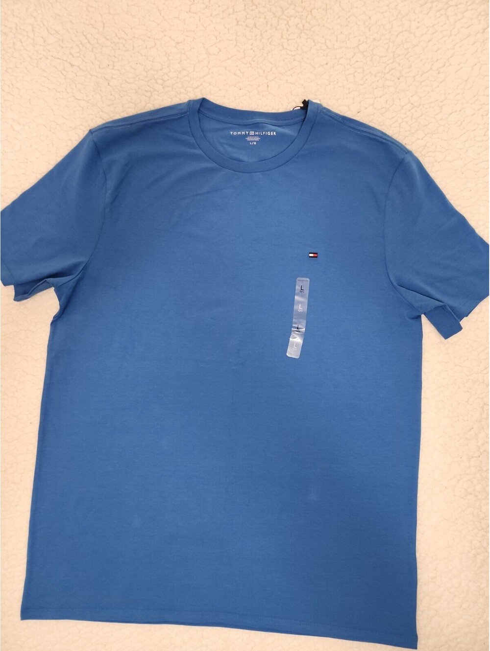 Tommy Hilfiger Quick Dry Wicking Stretch Tee Blue T Shirt Men's Size L NWT